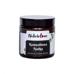 NATUROLOVE Świeca sojowa KONWALIOWA NUTKA, 120 ml