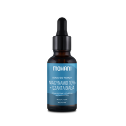 MOHANI Serum do twarzy Niacynamid 10% + szanta biała, 30ml