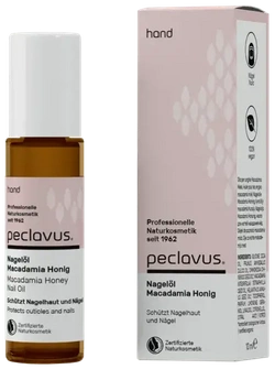 peclavus hand oliwka ochronna do paznokci orzechy makadamia i miód 10 ml