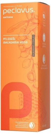 peclavus® wellness olejek pielęgnacyjny orzechy makadamia i miód, 100 ml