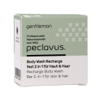 peclavus® gentleman Kostka myjąca 2 w 1 z aloesem i olejem kokosowym 30 g