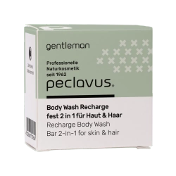 peclavus® gentleman Kostka myjąca 2 w 1 z aloesem i olejem kokosowym 30 g