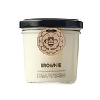 MIODOWA MYDLARNIA Świeca z wosku sojowego BROWNIE, 120 ml