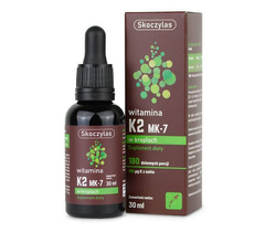 Witamina K2 MK-7 w kroplach, 30 ml