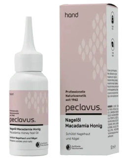 peclavus® hand oliwka ochronna do paznokci orzechy makadamia i miód, 50 ml