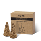 MOHANI Naturalne stożki zapachowe PALO SANTO, 6 sztuk