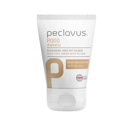  Krem do stóp peclavus PODOdiabetic, mocznik + mikrosrebro, 30 ml