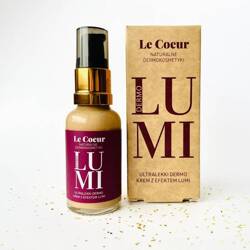 LE COEUR Ultralekki krem z efektem LUMI, 30 ml