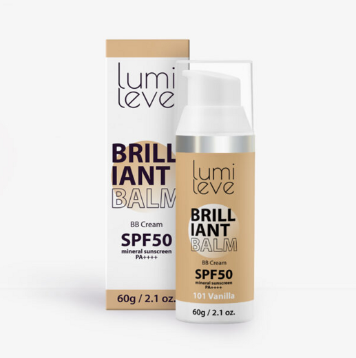 LUMILEVE Krem BB BRILLIANT BALM 101 Vanilla, 60g