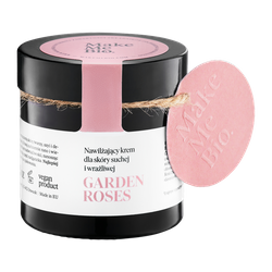 MAKE ME BIO Nawilżający Krem dla Skóry Suchej i Wrażliwej GARDEN ROSES, 60 ml