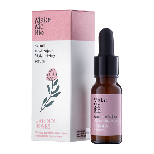 MAKE ME BIO Serum nawilżające GARDEN ROSES, 15 ml