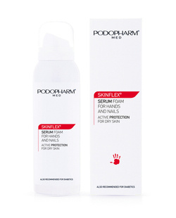 PODOPHARM serum do rąk i paznokci w piance SKINFLEX®, 125 ml