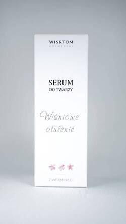 WIS&TOM Serum do twarzy WIŚNIOWE OTULENIE, 30 ml