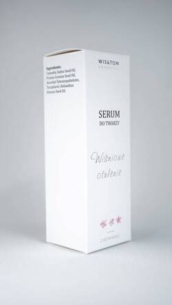 WIS&TOM Serum do twarzy WIŚNIOWE OTULENIE, 30 ml