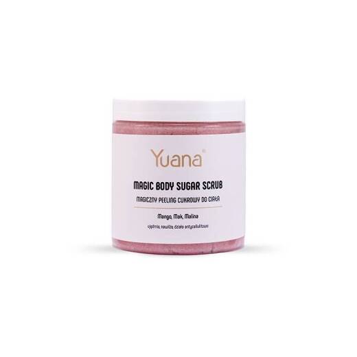 YUANA Peeling cukrowy do ciała MAGIC BODY SUGAR SCRUB, 250 ml